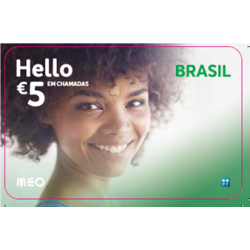 CARTAO CABINE HELLO BRASIL 5 EURO	 CARTAO CABINE HELLO BRASIL 5 EURO